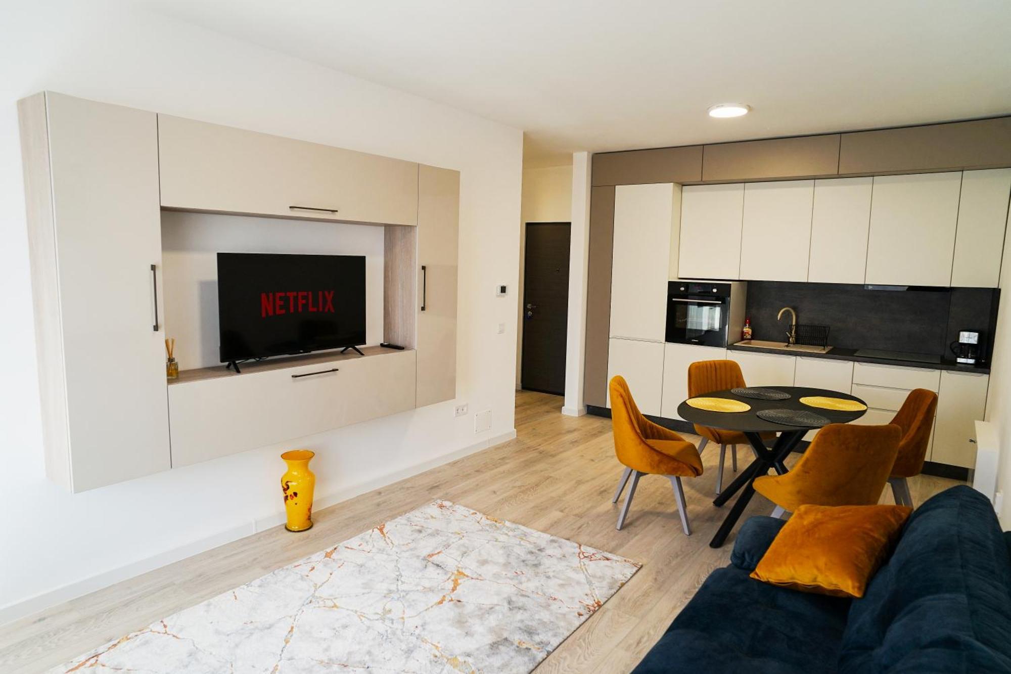 Mirandis - Comfort & Private Parking Near Coresi Mall Apartament Brașov